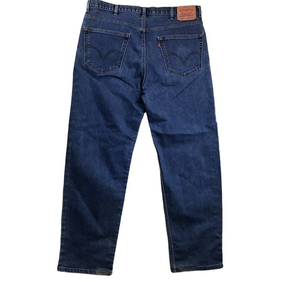 Vintage Levi's 550 Mens Jeans Size 40x32 Relaxed Fit Medium Wash Blue - Picture 2 of 9